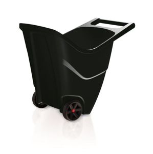 PlasticFuture Zahradní vozík CECILIA 85 L černý
