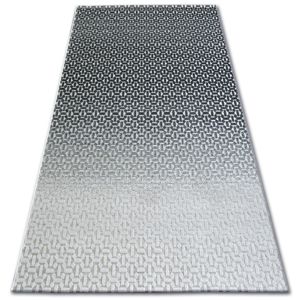 3kraft Kusový koberec LISBOA 27208/356 structural černý / šedý