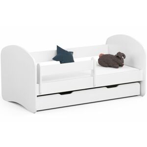 Akord Dětská postel SMILE 140x70 cm bílá