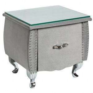 Hector Noční stolek Extra světle šedý