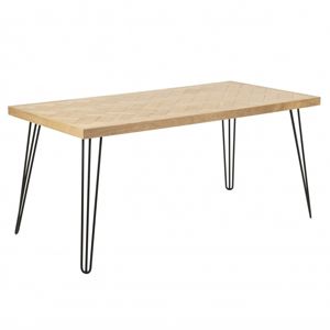 Hector Jídelní stůl Maidstone 160x80x75 cm hnědý