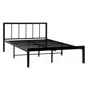 Hector Kovová postel LEVEL 160x200 dvoulůžko černý lesk