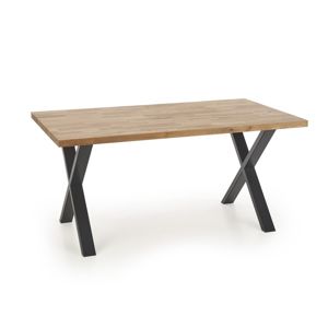 Hector Dřevěný stůl Apex 160 x 90 cm hnědý