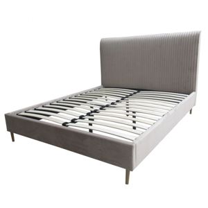 Hector Čalouněná postel Harmony 160x200 dvoulůžko šedá