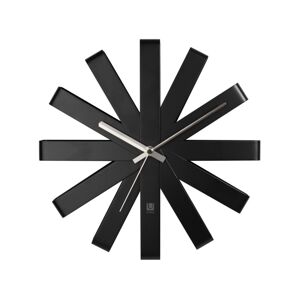 Nástěnné hodiny Ribbon Umbra černé