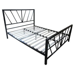 Hector Kovová postel Helen 160x200 černá