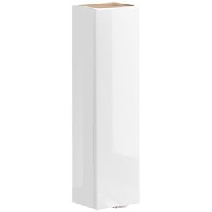 Comad Závěsná koupelnová skříňka Capri 830 1D bílý lesk/dub kraft zlatý