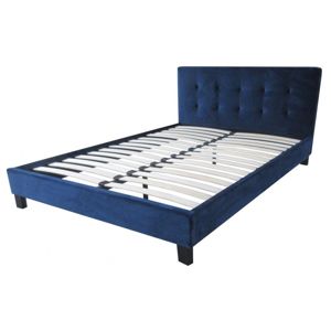 Hector Čalouněná postel Talama 140x200 modrá