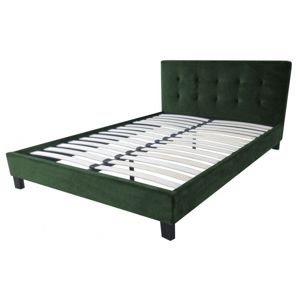 Hector Čalouněná postel Talama 140x200 zelená