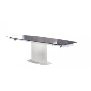 Hector Rozkládací stůl Anderson 160-250x90 cm bílo-černý
