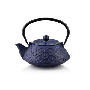 Cookini Litinová konvice na čaj Alor 800ml tmavě modrá/černá
