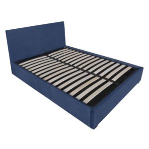 Hector Čalouněná postel Raven 160x200 modrá