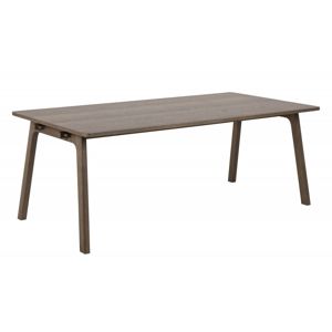 Hector Dřevěný stůl Nordi 200x100 cm hnědý