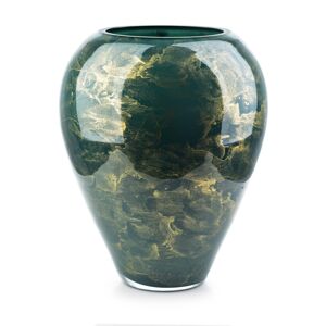 Vandergroff Dekorativní váza Cristie 33 cm zelený mramor