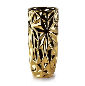 Mondex Keramická váza LORELAI 29 cm zlatá
