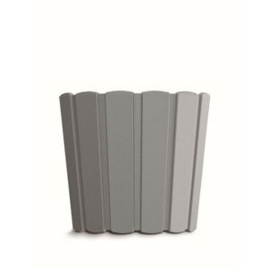 PlasticFuture Květináč Boarde basic šedý, varianta 16,5 cm