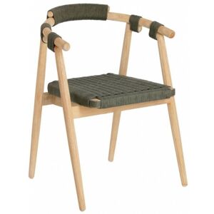 Hector Zahradní židle Majela dřevo/zelená