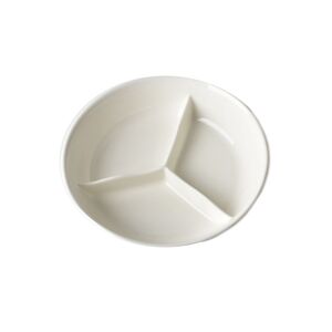 Mondex Porcelánová trojdílná miska BASIC bílá
