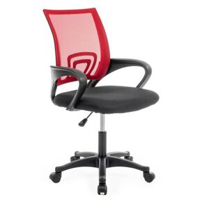Shoptop Otočná židle Moris černo-červená