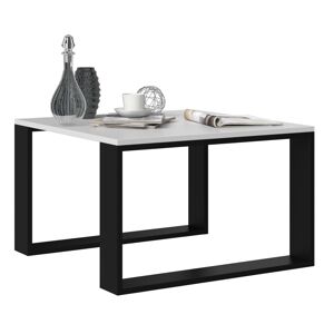Shoptop Konferenční stolek LAWA bílý / černý