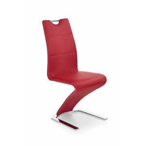 HALMAR Jídelní židle Lilianne červená