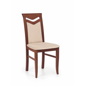 Halmar Jídelní židle Limone antická třešeň