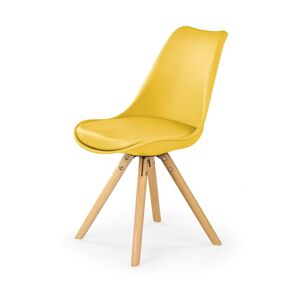 HALMAR Jídelní židle Scan žlutá