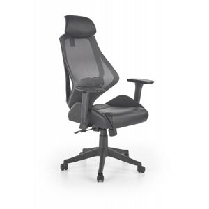 HALMAR Kancelářská židle Hese černá/šedá