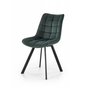 Halmar Designová židle Mirah tmavě zelená
