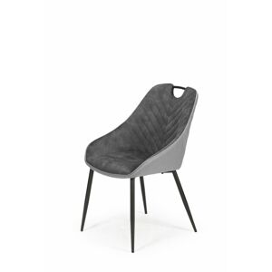 HALMAR Designová židle Brinna šedá