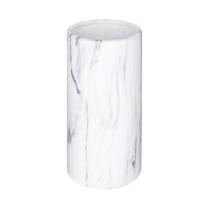 Hector Dekorativní váza s imitací mramoru Lovky 20 cm bílá