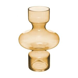 Hector Skleněná váza Iva 30 cm zlatá
