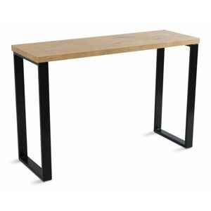 DekorStyle Psací stůl Biro 120x40 cm hnědý