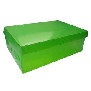 TZB Úložná krabice na boty vel. S - zelená