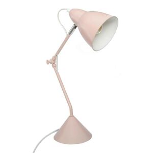 DekorStyle Stolní lampa Aude růžová 62 cm