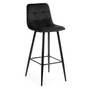 DekorStyle Barová židle Hoker Lava černá