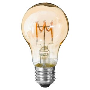 DekorStyle LED žárovka Amber Twisted 2W E27