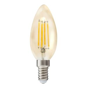 DekorStyle LED žárovka Flame Straight 2W E14