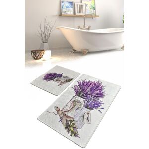 L'essentiel Sada koupelnových koberečků Purpura