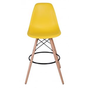 TZB Barová židle Hoker Capri žlutá