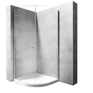 Sprchová kabina Rea Round Space N2 90 transparentní 