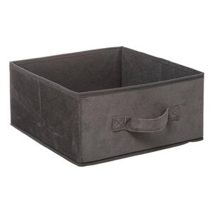 DekorStyle Úložný textilní box Volk 31x15 cm šedý