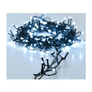 DekorStyle Vánoční světelný LED řetěz Decor 18 m studená bílá