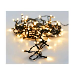 DekorStyle Vánoční světelný LED řetěz Decor 24 m teplá bílá