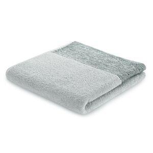 Bavlněný ručník AmeliaHome Aria stříbrný, velikost 30x50