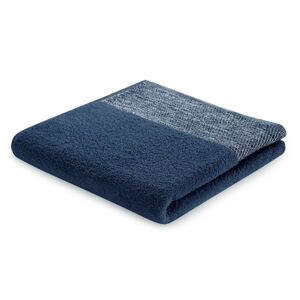 Bavlněný ručník AmeliaHome Aria modrý, velikost 50x90