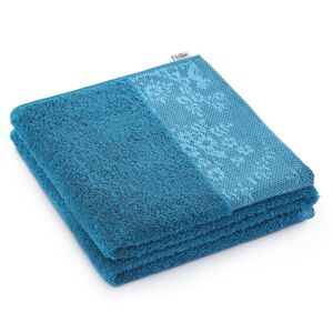 Bavlněný ručník AmeliaHome Crea 50 x 90 cm modrý/mořský, velikost 50x90