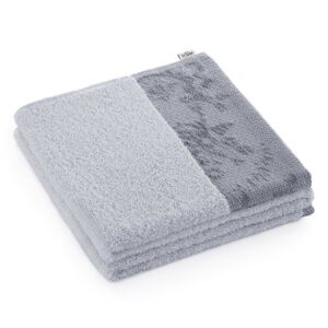 Bavlněný ručník AmeliaHome Crea I světle šedý, velikost 70x140