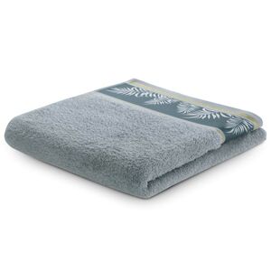 Bavlněný ručník AmeliaHome Pavos šedý, velikost 70x140