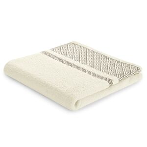 Bavlněný ručník AmeliaHome Volie krémový, velikost 30x50
